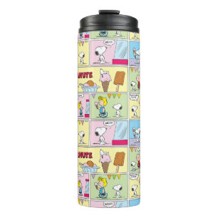 Charlie Brown, Snoopy & Sally Ice Cream Thermal Tumbler