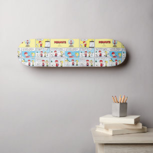 Charlie Brown   Snow Globe Skateboard