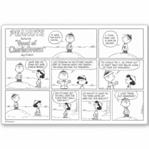 Charlie Brown's Memories At The Pitcher's Mound