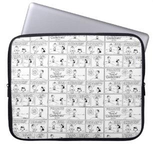 Charlie Brown's Memories At The Pitcher's Mound Laptop Sleeve