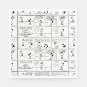 Charlie Brown's Memories At The Pitcher's Mound Napkin