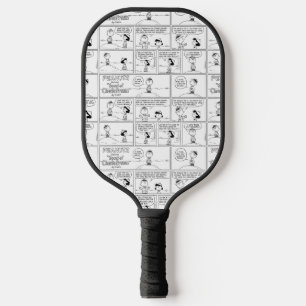 Charlie Brown's Memories At The Pitcher's Mound Pickleball Paddle