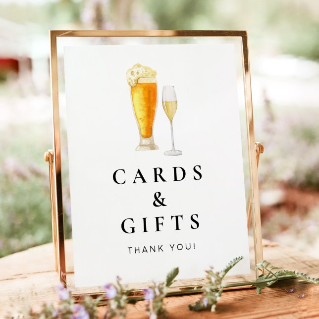 CHARLIE Bubbles & Brews Cards & Gifts Sign (Creator Uploaded)