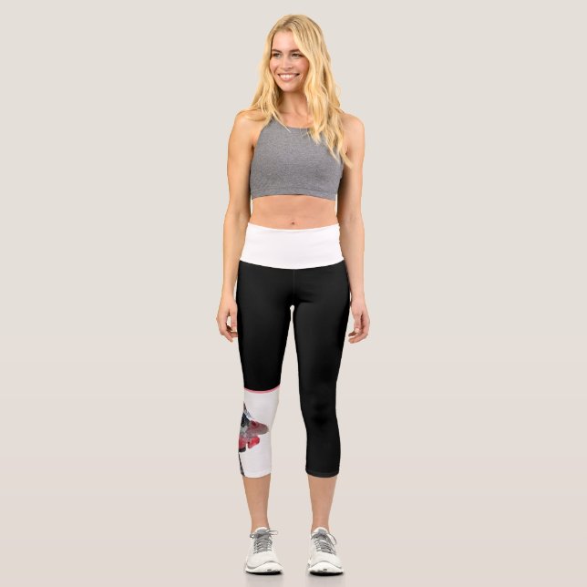 Charlie  capri leggings (Front)