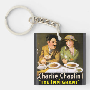 Charlie Chaplin/The Immigrant Keychain