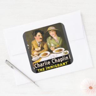 Charlie Chaplin/The Immigrant Sticker
