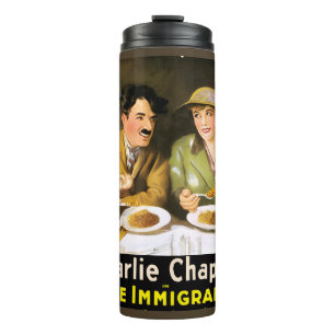 Charlie Chaplin/The Immigrant Thermal Tumbler