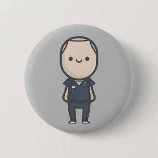 Charlie Fairhead - Casualty 6 Cm Round Badge