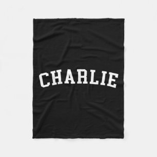 Charlie  fleece blanket