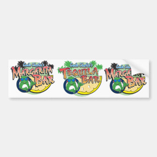 Charlie Geckos Margarita Bar Bumper Sticker