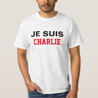 Charlie Hebdo commemoration t-shirt