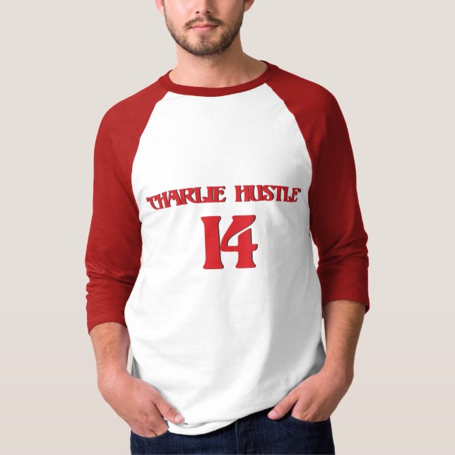 Charlie-Hustle-14 T-Shirt (Front)