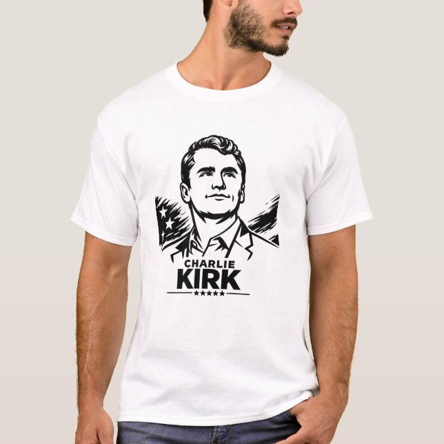 charlie Kirk T-Shirt (Front)