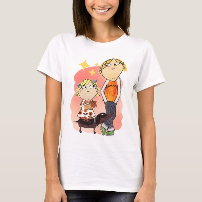Charlie, Lola, Sizzles & Hamster Friends  T-Shirt (Front)