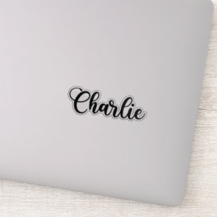 Charlie Name - Handwritten Calligraphy