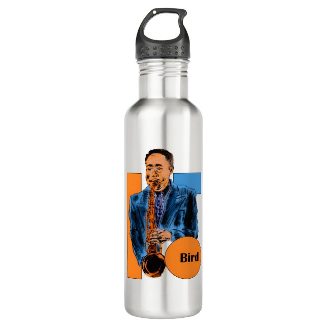 Charlie Parker 710 Ml Water Bottle (Front)