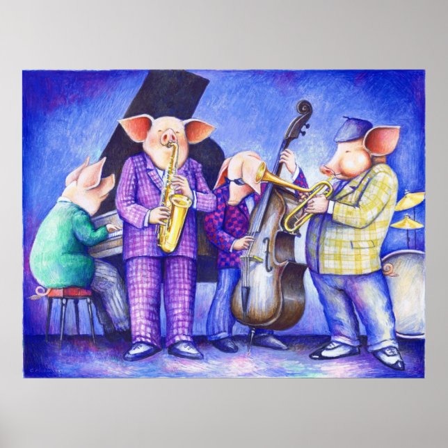 Charlie Porker and his All Sties Poster (Front)