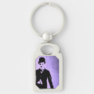 Charlie - Purple Key Ring