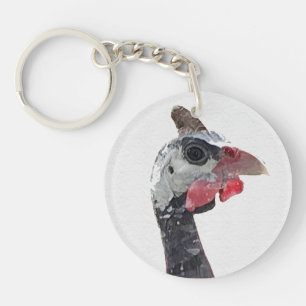 Charlie Round Acrylic Key Ring