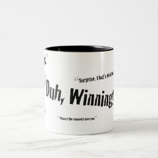 Charlie Sheen Quotes Mug