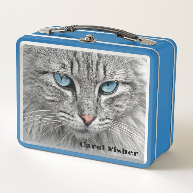 Charlie the Cat  Metal Lunch Box (Front)