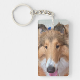 Charlie the Dog Key Ring