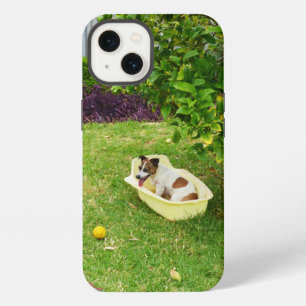 Charlie The Fox Terrier Bath Time, iPhone 13 Case