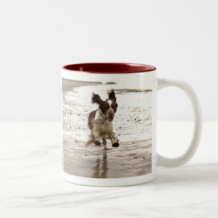 Charlie The Springer Two-Tone Coffee Mug