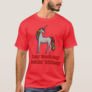 Charlie Unicorn hey ook My Frickin Kidney  T-Shirt