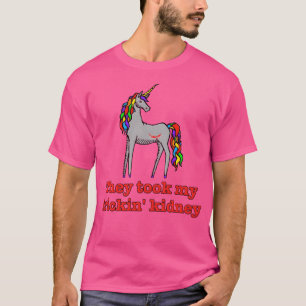 Charlie Unicorn They Took My Frickin' Kidney T-Shirt