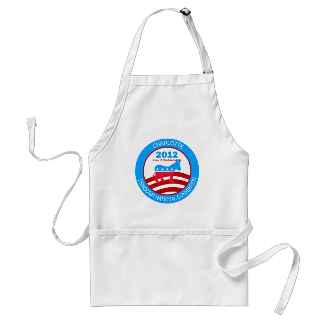Charlotte 2012 Democrat Convention Standard Apron (Front)