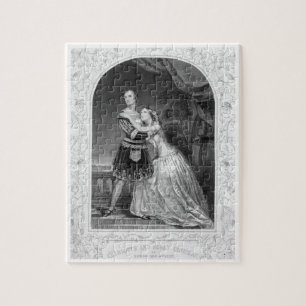 Charlotte and Susan Cushman as Romeo and Juliet, A Jigsaw Puzzle