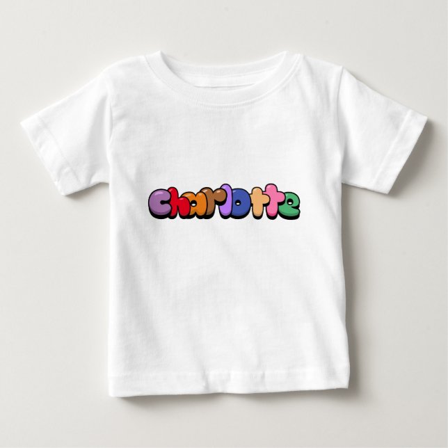 Charlotte Baby T-Shirt (Front)