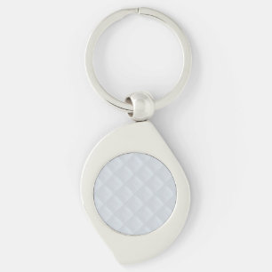 Charlotte Blue-Baby Princess Blue-Square Quilted Key Ring