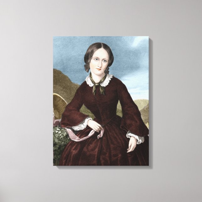 Charlotte Bronte Canvas Print (Front)