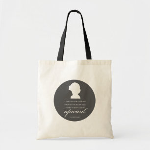 Charlotte Bronte - Keep Looking Upward Tote Bag