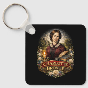 Charlotte Bronte Key Ring