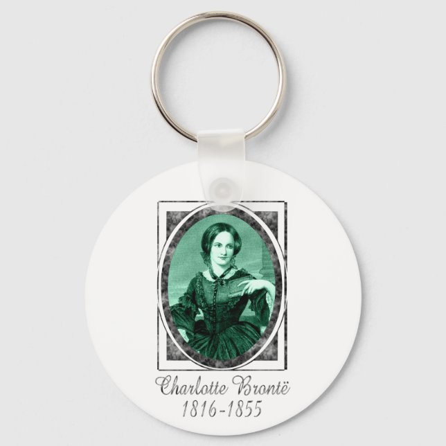 Charlotte Brontë Key Ring (Front)