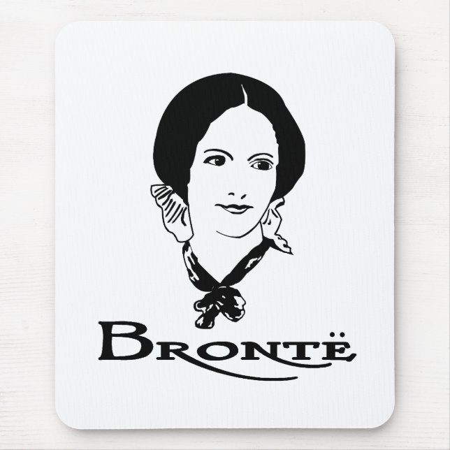 Charlotte Bronte Mouse Mat (Front)