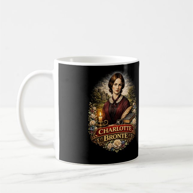 Charlotte Bronte Mug (Left)