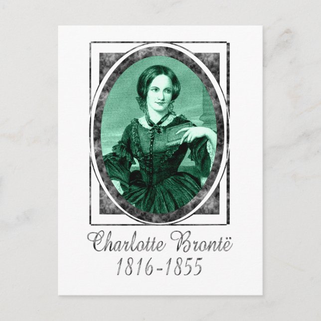 Charlotte Brontë Postcard (Front)