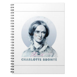 Charlotte Bronte Richmond Painting Portrait Notebook