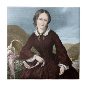 Charlotte Bronte Tile