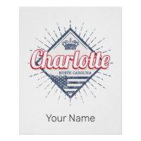 Charlotte City North Carolina United States USA