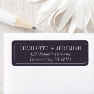 Charlotte Curated Colours Wedding Address