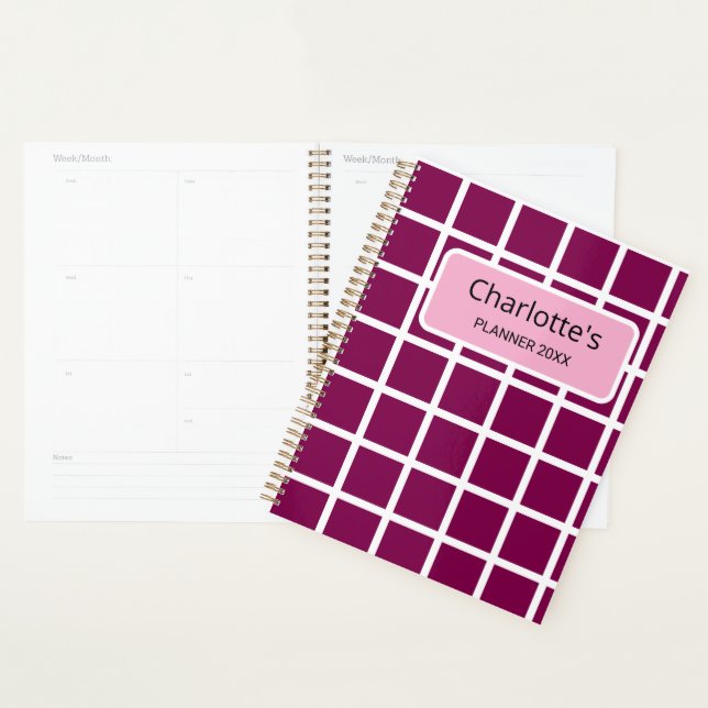 Charlotte customisable planner (Display)