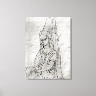 Charlotte de Savoie Canvas Print