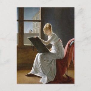 Charlotte du Val d'Ognes by Marie-Denise Villers Postcard