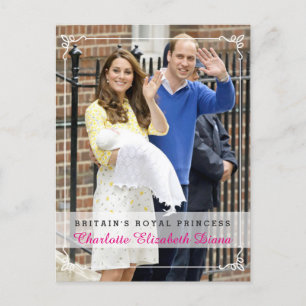 Charlotte Elizabeth Diana - British Royal Princess Postcard