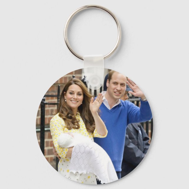 Charlotte Elizabeth Diana - British Royals Key Ring (Front)